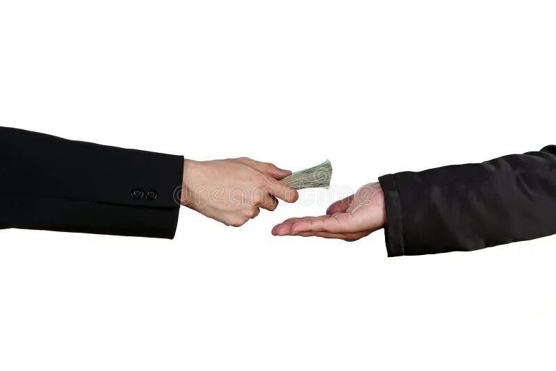 He denied the money