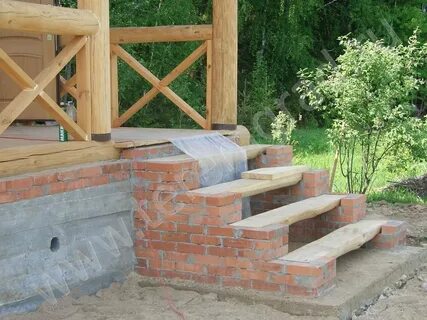Сделать крыльцо из кирпича своими руками