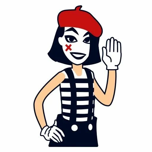 Mime and dash animation