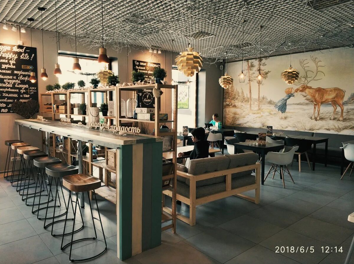 Кафе в стиле хюгге