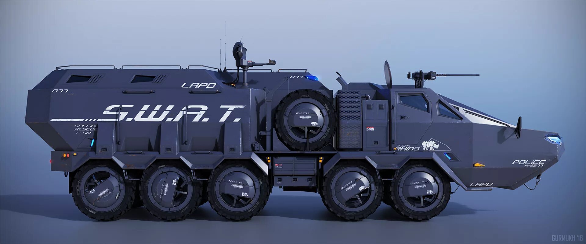 Special vehicles. SWAT Rhino r 2377. Бронированный КАМАЗ 8/8 концепт. Бронеавтомобиль SWAT. Броневики LAPD водомет.