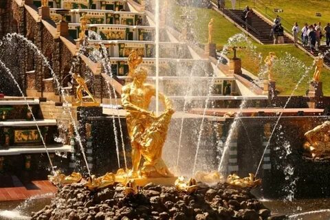 День открытия фонтанов в петергофе
