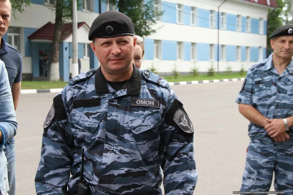 Командир московского омона. Командир московского омона