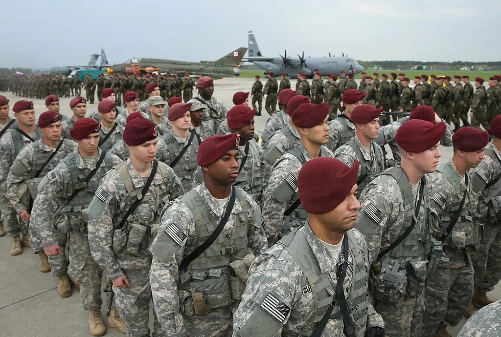Польша войска сша. Аэромобильные войска польши.