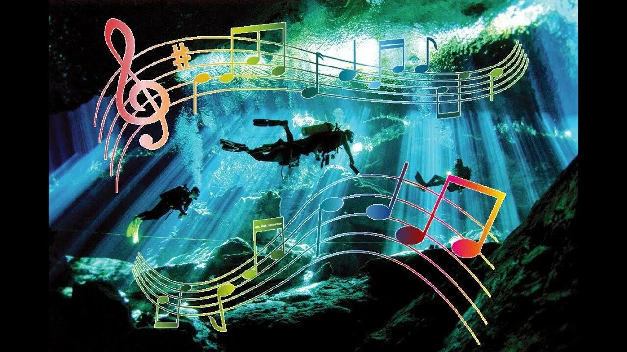 Стало водой песня. Музыкальная вода. Музыканты в воде. Подводная музыкальная система. Музыка на воде.