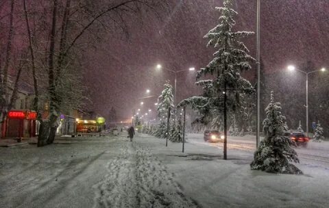 Бердск зимой