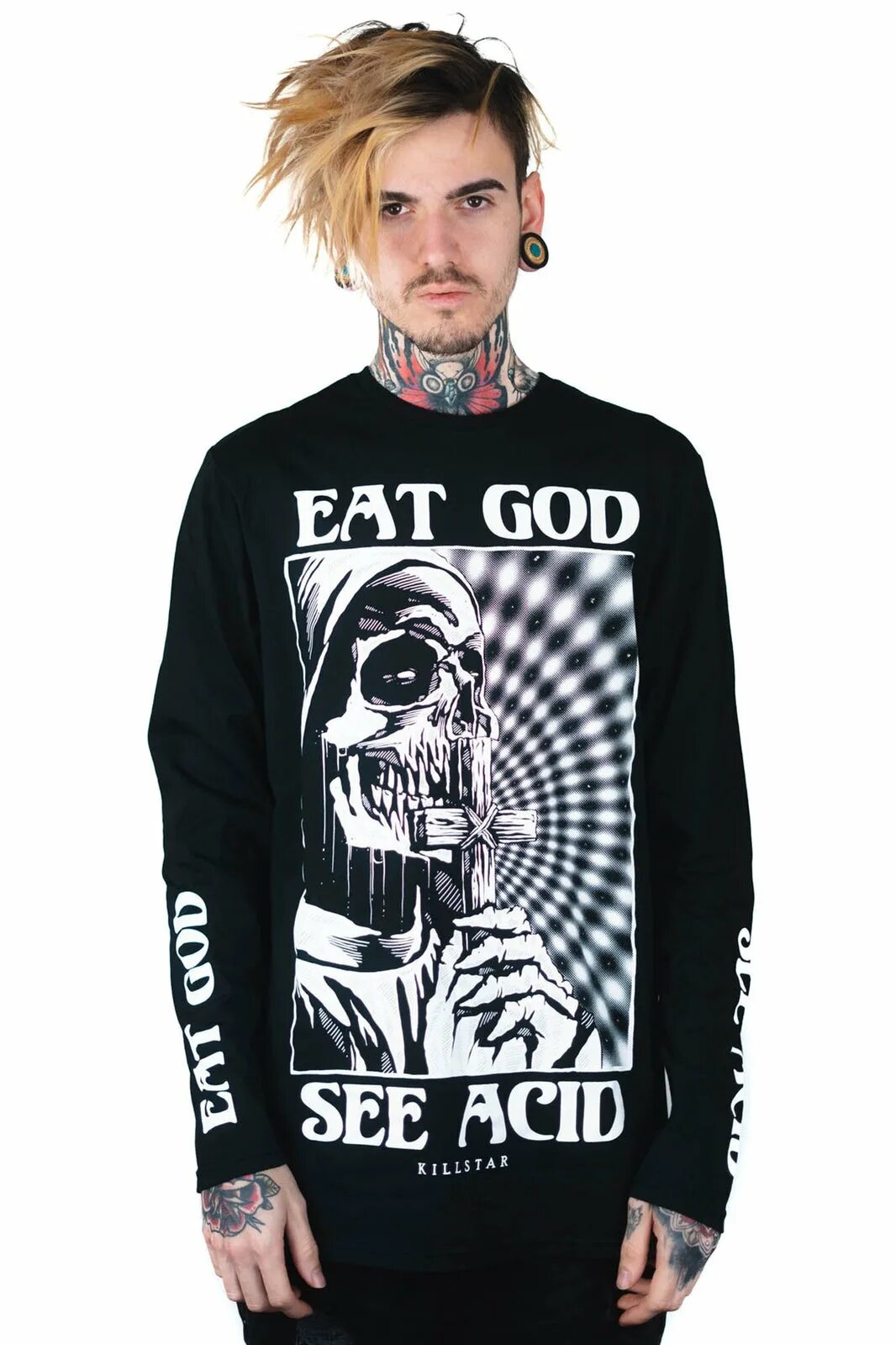 Eat acid see God. «Eat the acid»,. Eat God see acid Shirt. TJR eat God.