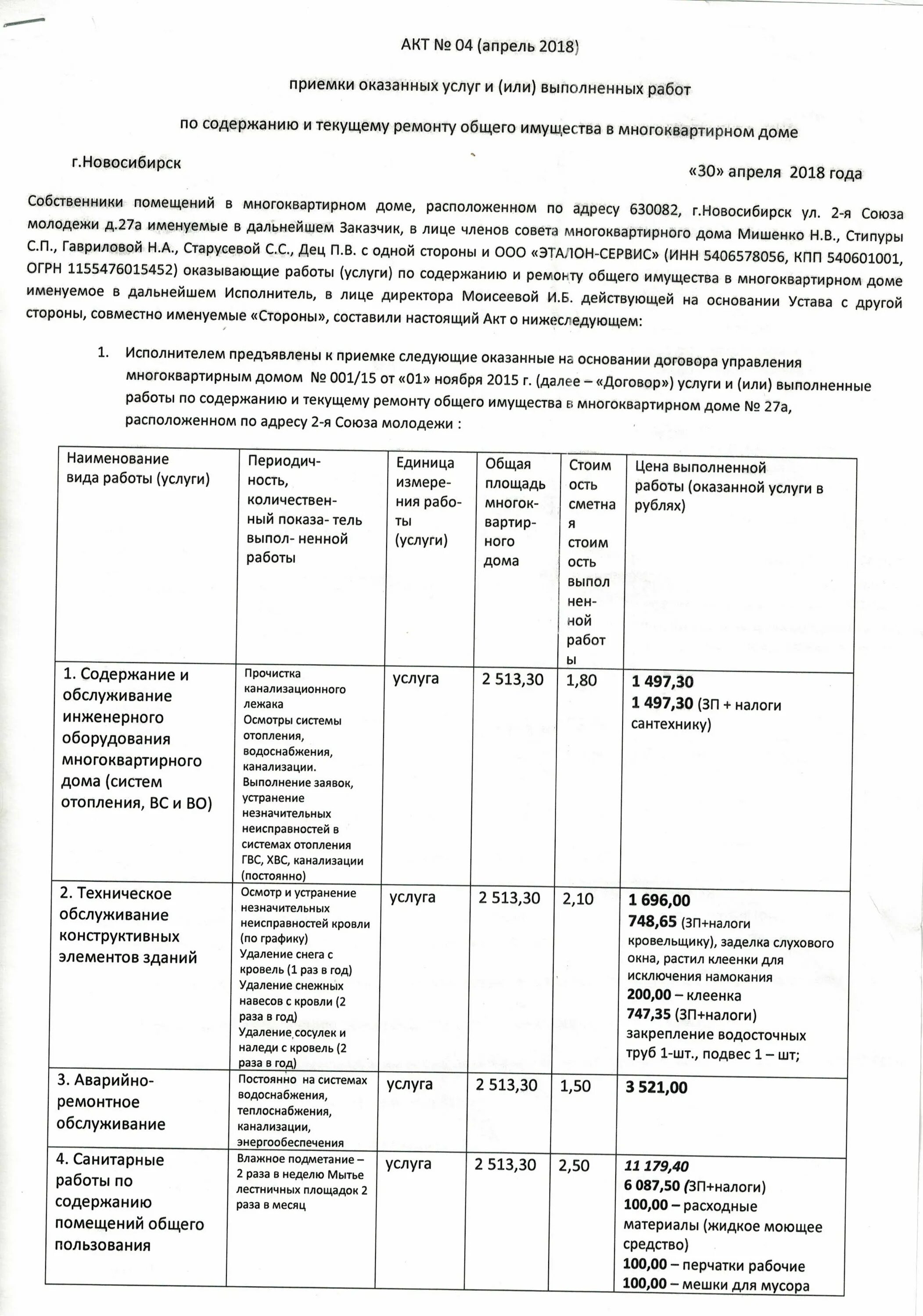 Отчет по выполненным работам по техническому обслуживанию. Акт выполненных работ. Акт по содержанию мкд. Акт выполненных работ по содержанию общего имущества мкд образец. Акт выполненных работ по содержанию и ремонту общего имущества в мкд.