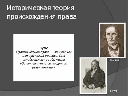 Исторический контекст возникновения теорий