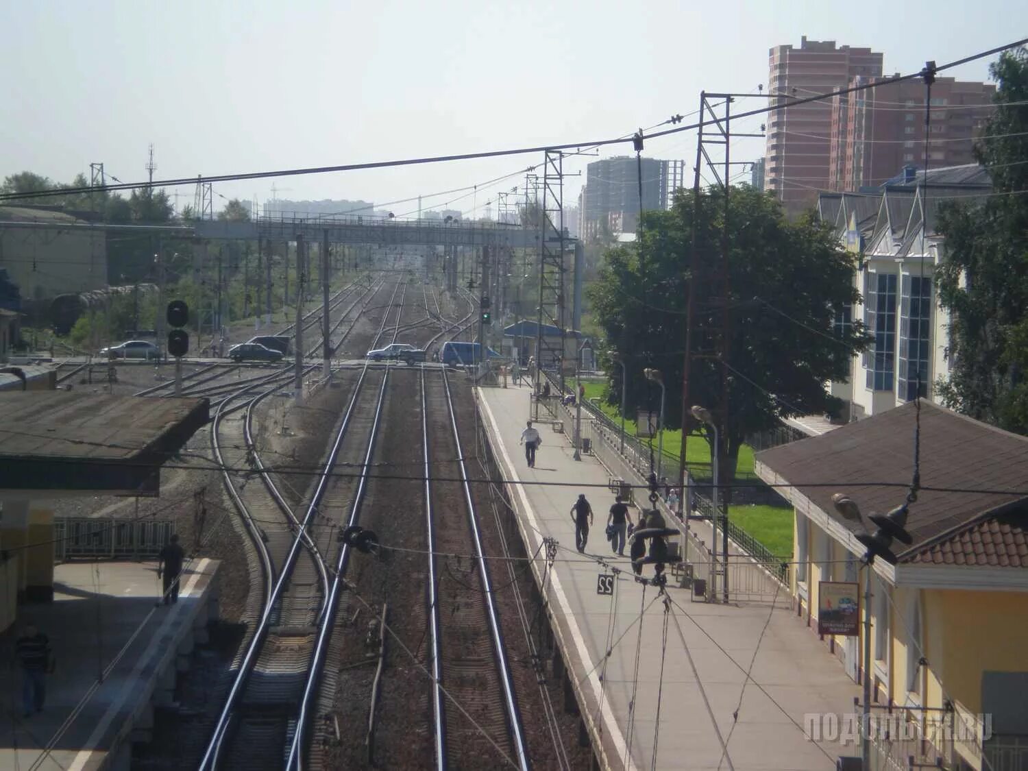 Подольск переехать. Мост Щербинка Железнодорожный. Щербинка станция эстакада. Щербинка Подольская платформа. Щербинка ЖД станция.