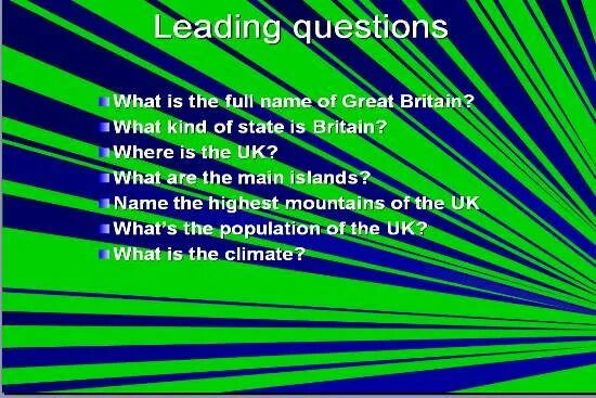 What kind of state is britain. What kind of state is britain