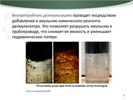 Реагенты деэмульгаторы