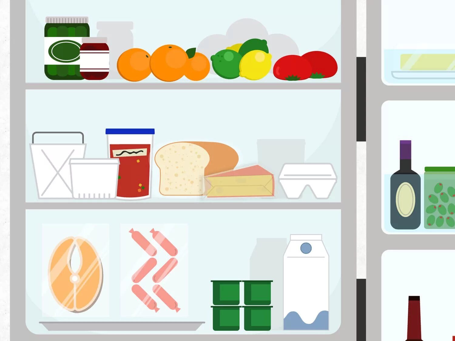 1 is there butter in the fridge