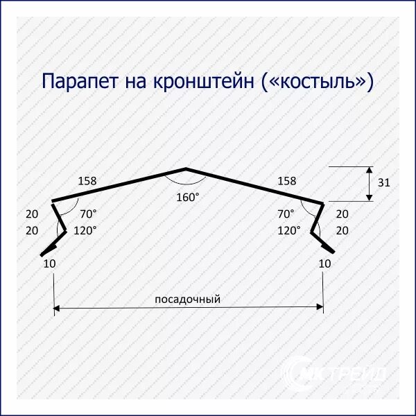 Крышка из оцинкованной стали. Парапет заборный схема с размерами. Отлив парапета чертеж. Металлический парапет на забор. Металлический парапет на фундамент.