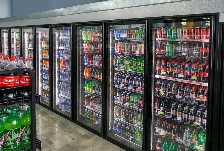 Walkin refrigerator cooler combo. Walk in cooler. walking cooler.