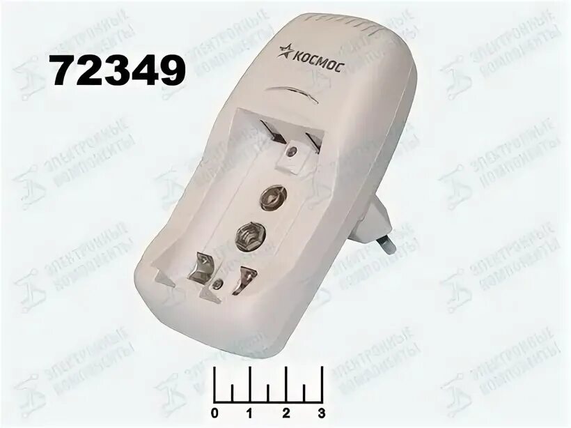 Зарядное устройство Космос КОС501 без аккум, 14-16 часов (2xAA/AAA/крона) купить