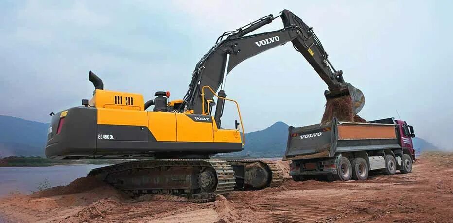 Экскаватор вольво 480. Volvo ec480d. Экскаватор Volvo ec480dl. Экскаватор гусеничный Volvo ec480dl.