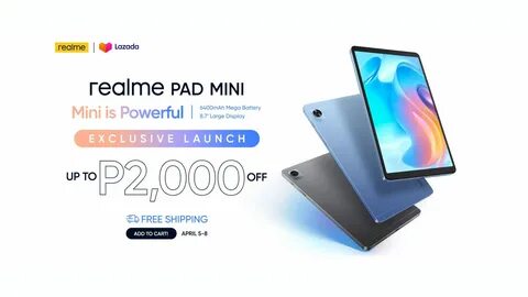 Планшет realme pad mini 64 гб