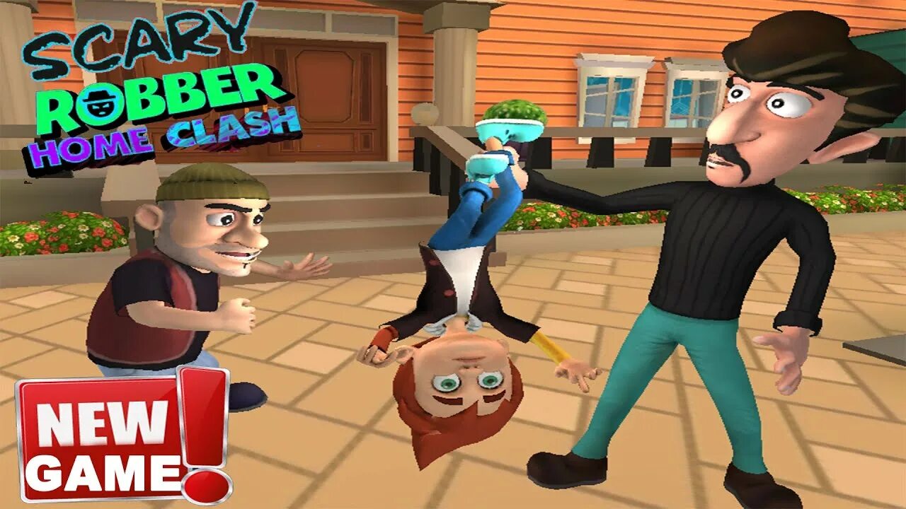 Роббер. Scary Robber Home Clash. Scary Robber Home Clash 1.0. Scary robber