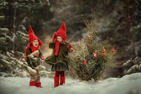 Зимний гномик