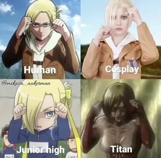 Attack On Titan Meme, Attack On Titan Ships, Mikasa, Annie Leonhart, ...