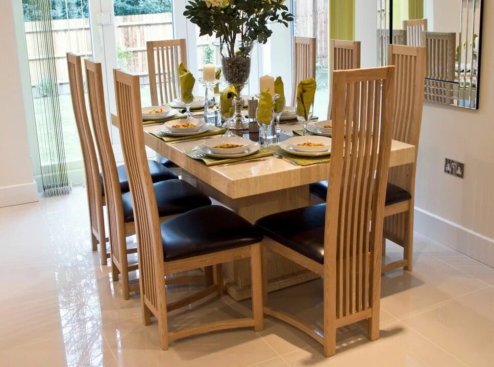 Tech table. Kitchen hi-tech table chair. hi tech kitchen table. dining chair. radial table with chairs.