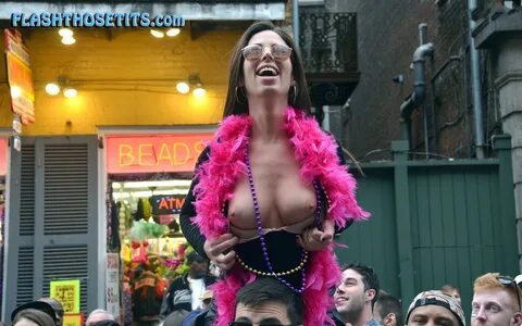 Soulard Mardi Gras Boobs.