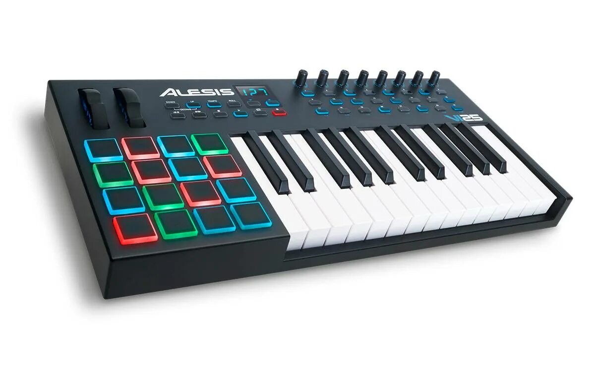 Usb midi-клавиатура alesis v25. Грувбокс novation circuit. Midi-клавиатура alesis q mini. Nord drum 2. Пады в музыке.