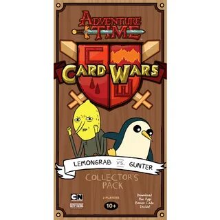 Adventure Time Card Wars Lemongrab vs Gunter - Walmart.com - Walmart.com.