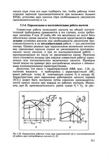 Последовательное и параллельное насосов
