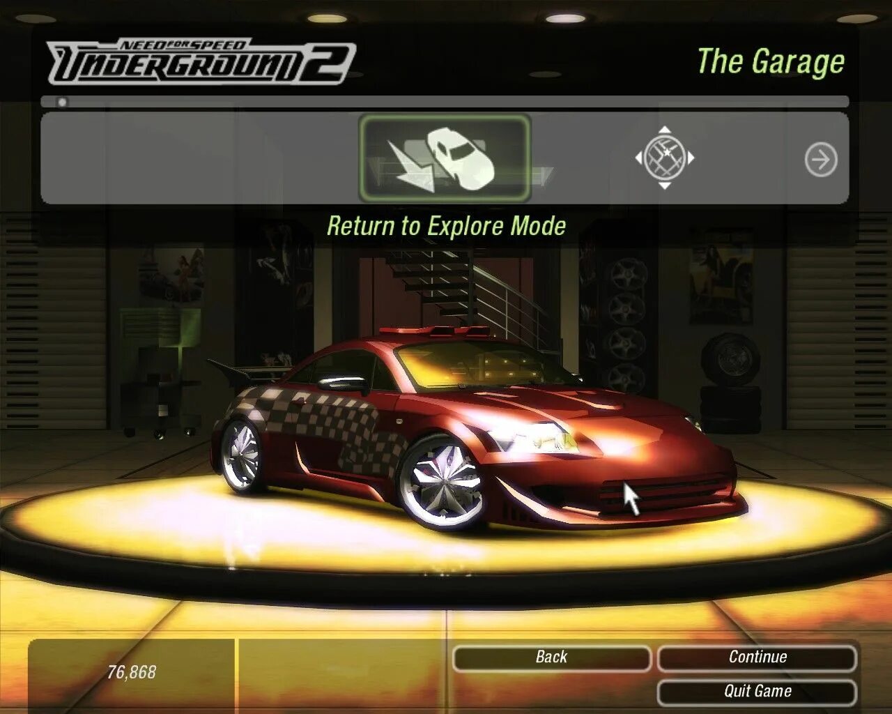 Не запускается nfs 2. Нфс андеграунд гараж. nfs underground 2 гараж. need for speed underground 2 скриншоты. гараж из nfs underground.