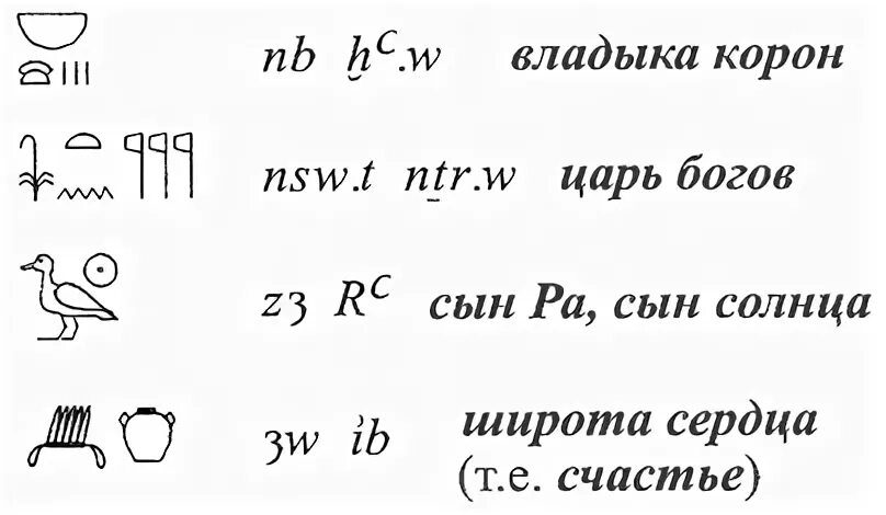 Египетское предложение