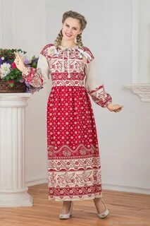 Народные стилизованные платья