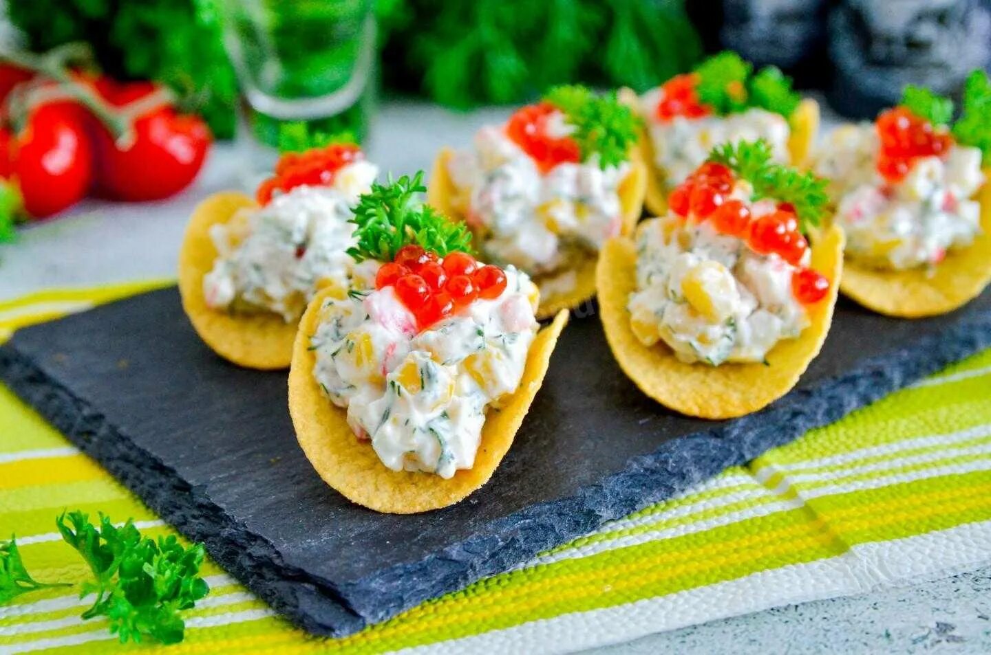 Закуска на чипсах рецепт