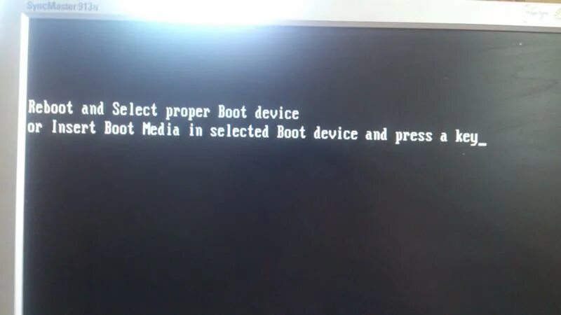 Ошибка Reboot and select proper Boot device. Компьютер Reboot and select proper Boot device. Ошибка Reboot and select proper Boot device and Press a Key. Boot Media. Ошибка boot and select proper boot device