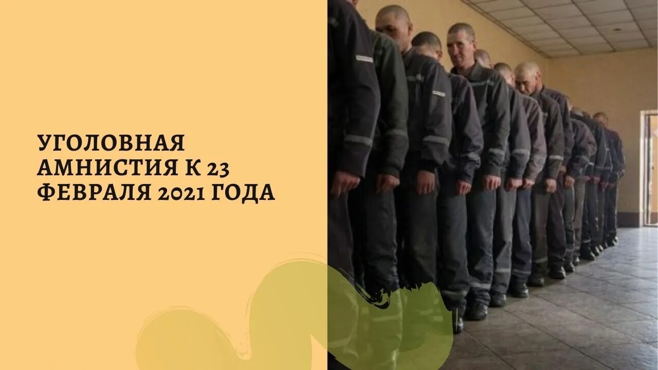 Подписали уголовную амнистию