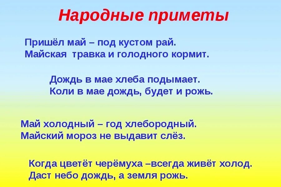 5 примет мая. Приметы мая народные. Май приметы. Пословицы и приметы май. Холодный май приметы.