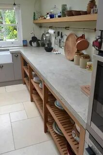 Кухонная столешница без шкафов