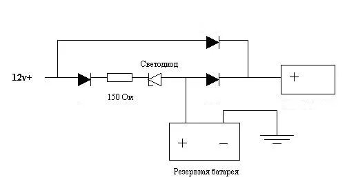 Переключение резервного источника