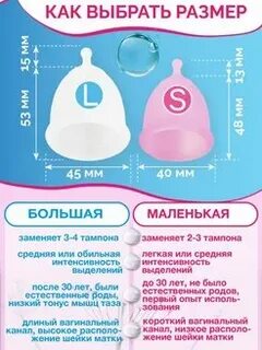 Как подобрать размер чаши