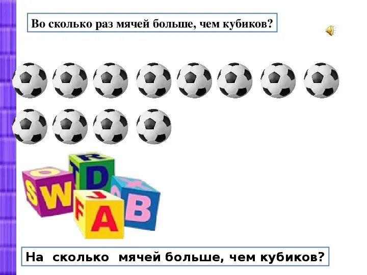 Мяч сколько. Сколько мячей на картинке. Мячики количество. Расположение кубов на мячей.