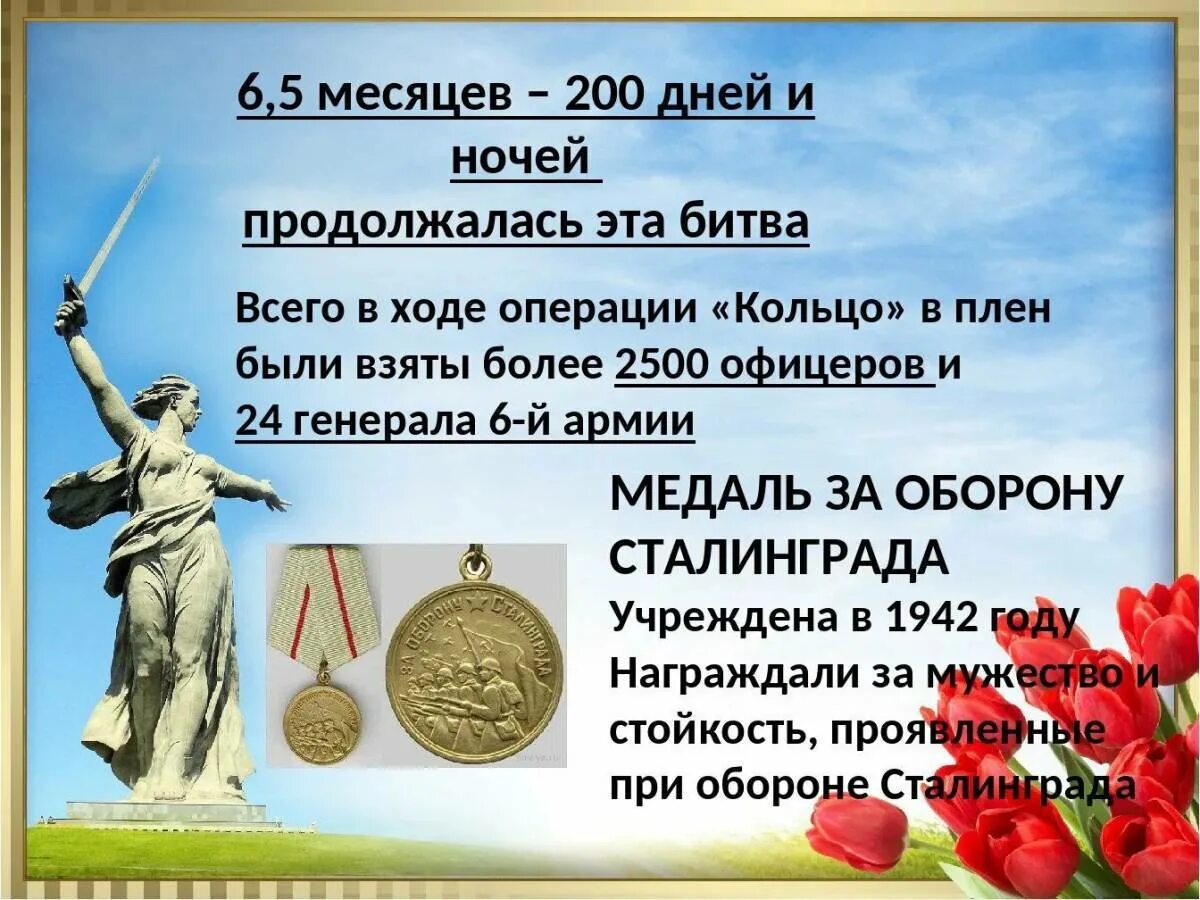 Информация про сталинградскую битву