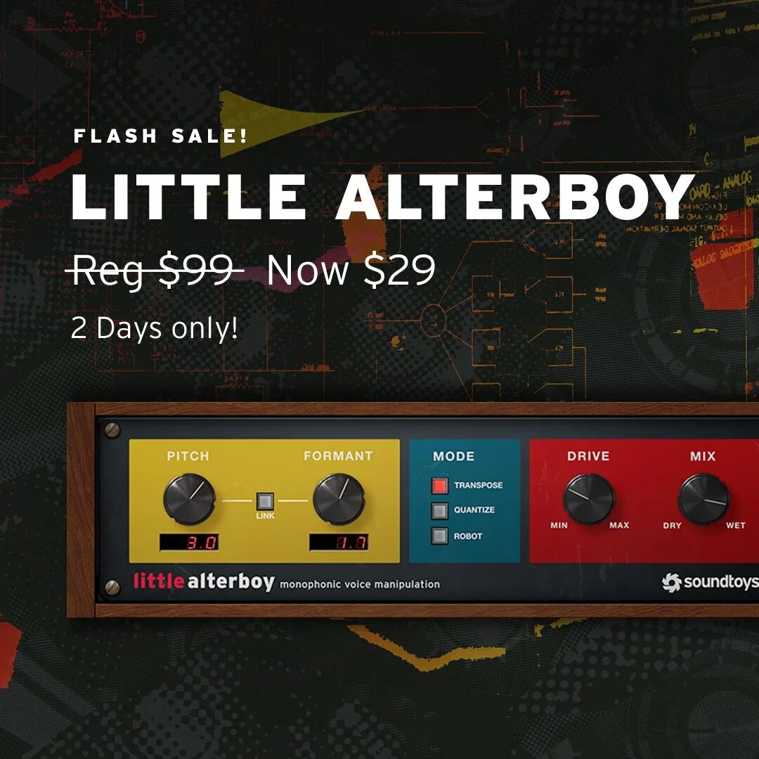 Little alterboy. Плагин little Alterboy. Little Alterboy VST. Soundtoys. Soundtoys 5.0.1.