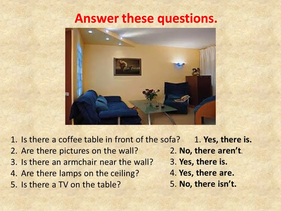 Is there a sofa in the bedroom. Описание there is. Описание комнаты на английском. There is there are описание. There is are описание картинки.