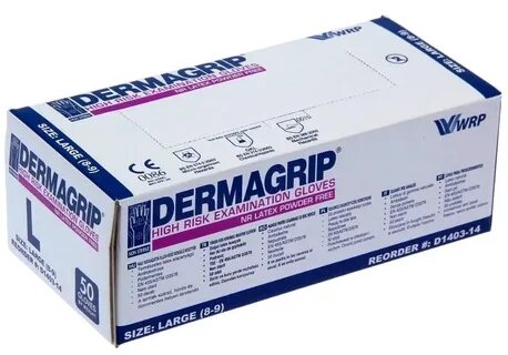 Перчатки dermagrip high m