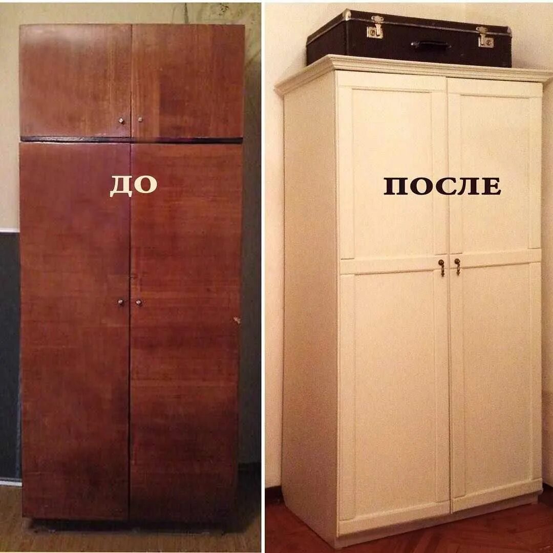 Перекрашиваем полированную мебель