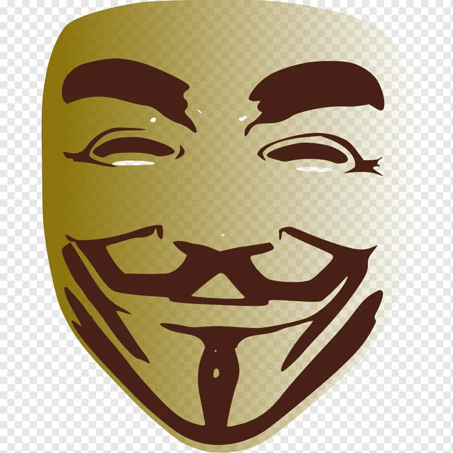 Маска над головой. Анонимус в золотой маске. Маска анонима.