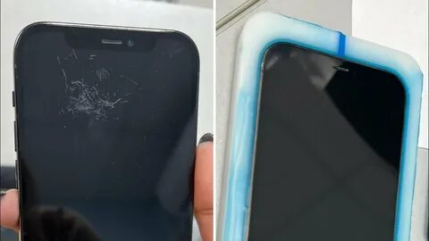 Убрать царапины с экрана iphone