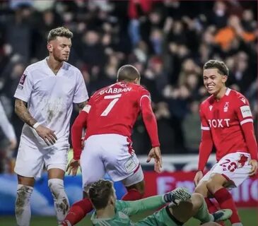 FA Cup Third Round: Nottingham Forest 1 - 0 Arsenal West Bridgford Wire.