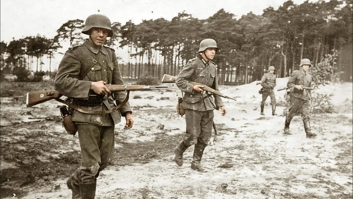 Вермахт в 1945 году. Солдаты вермахта 1943.